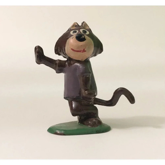 Vtg Marx Tinykins Hanna Barbera Fancy Fancy  Top Cat Mini Figure Hand Painted - Picture 5 of 14